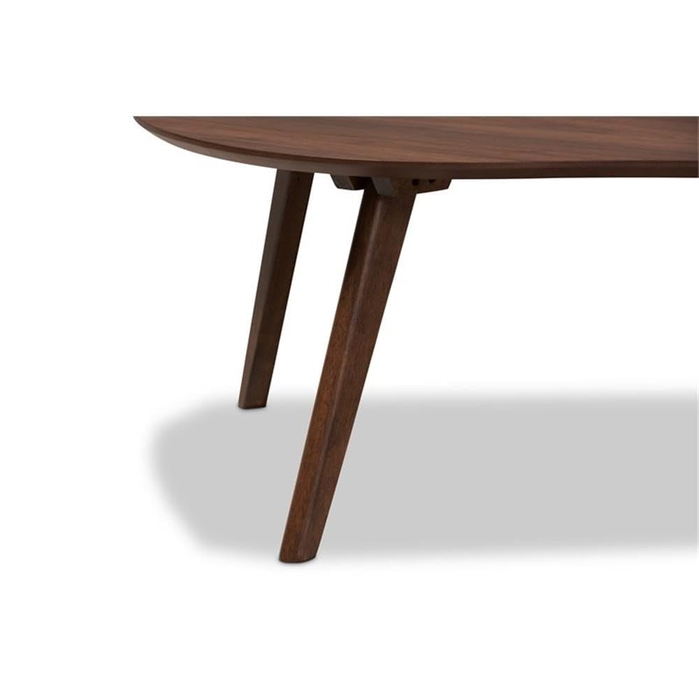 Allora Modern Brown Wood Coffee Table - Stylish Living Room Centerpiece for Home Decor & Entertaining