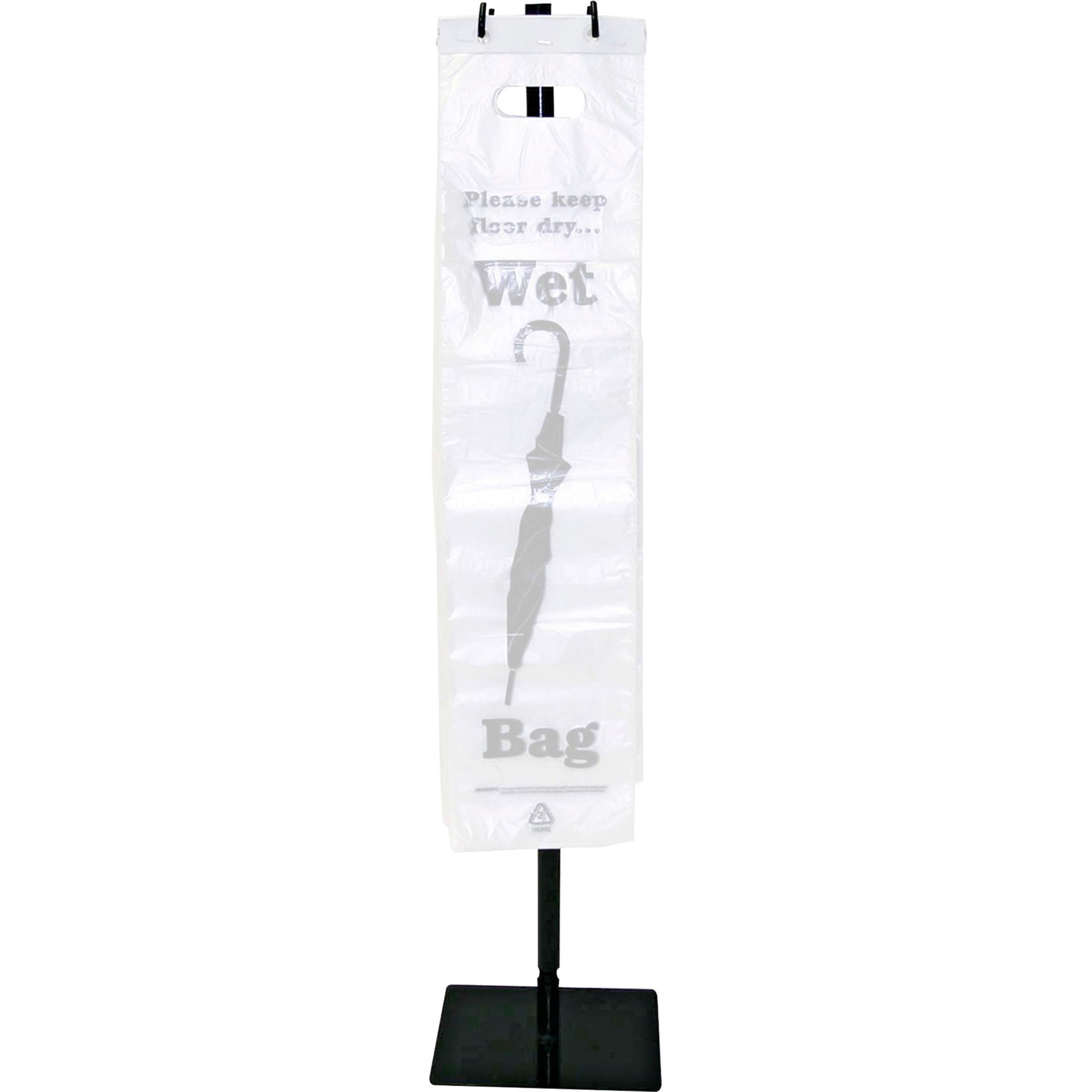 Tatco Black Powder Coated Steel Wet Umbrella Stand - 10