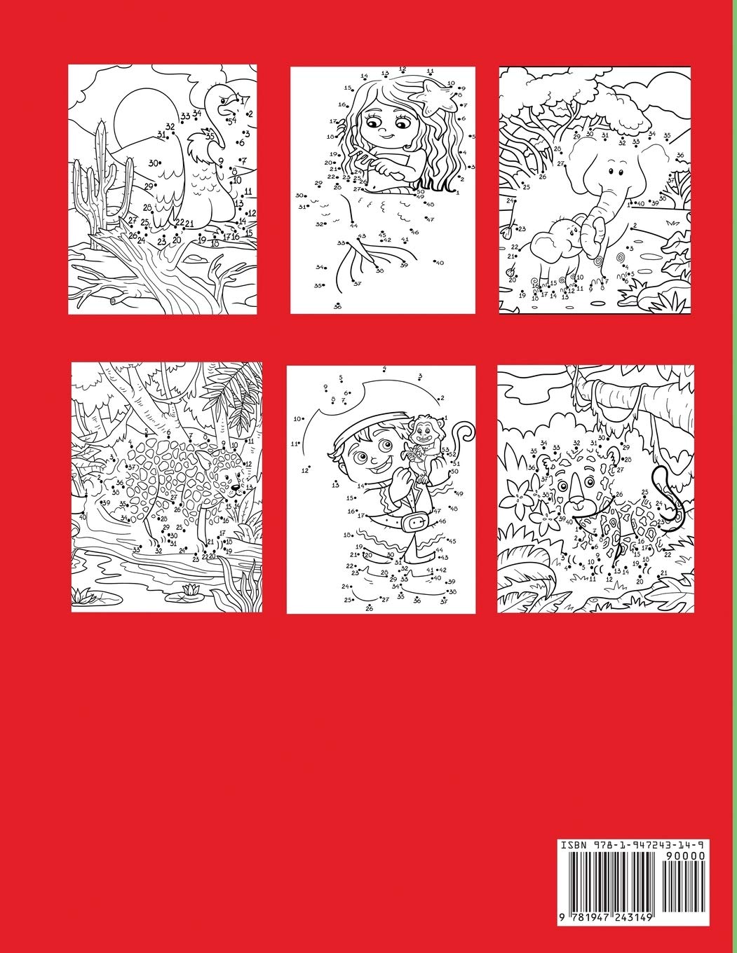 Best Connect the Dots Books for Kids Ages 3-8 | Fun Learning Activity for Preschool & Kindergarten | Perfect for Home & Classroom Use