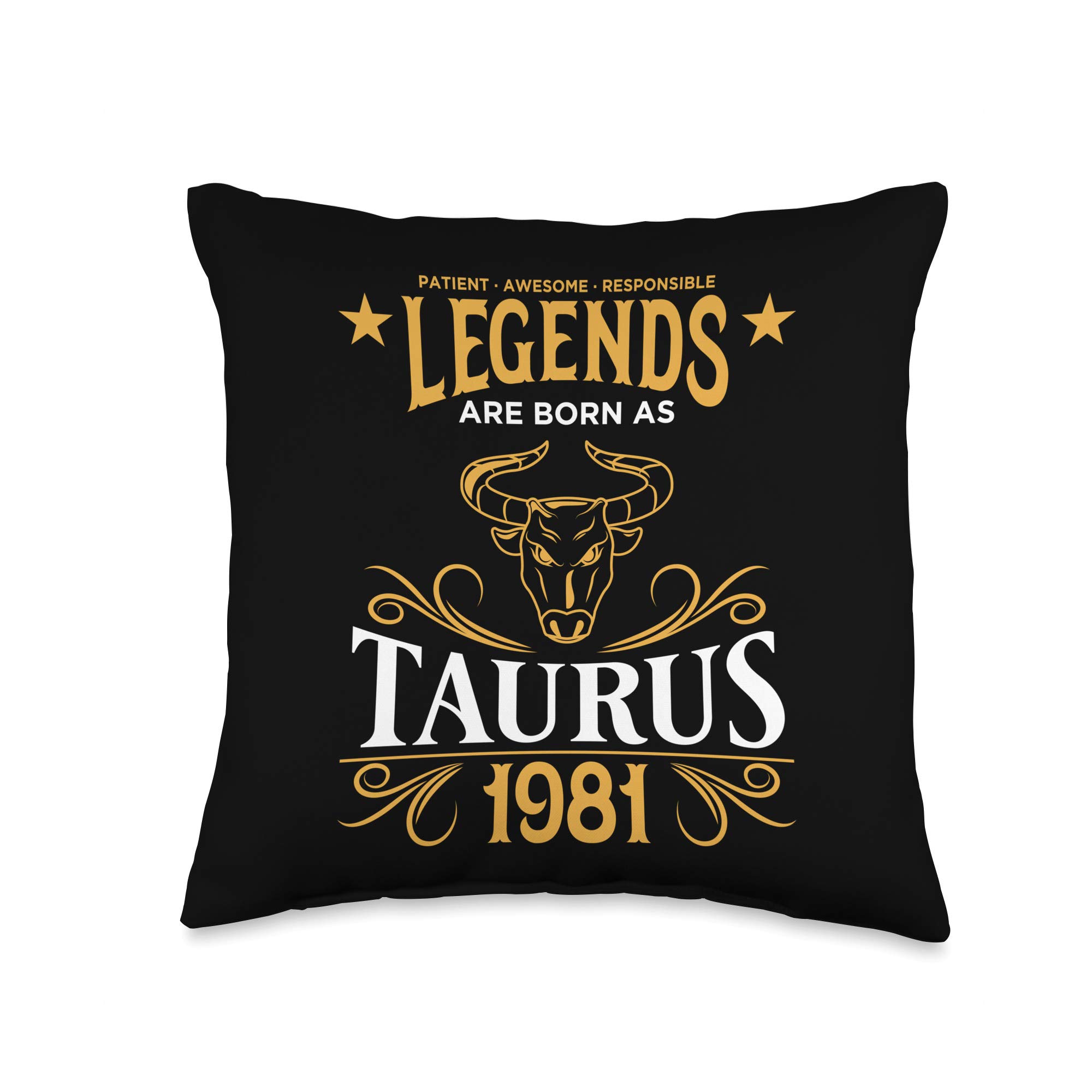 41st Birthday Gift Ideas for Men & Women - Unique 41 Year Old Father & Sister Gifts - Multicolor 16x16 Throw Pillow - Perfect for Home Decor & Special Occasions