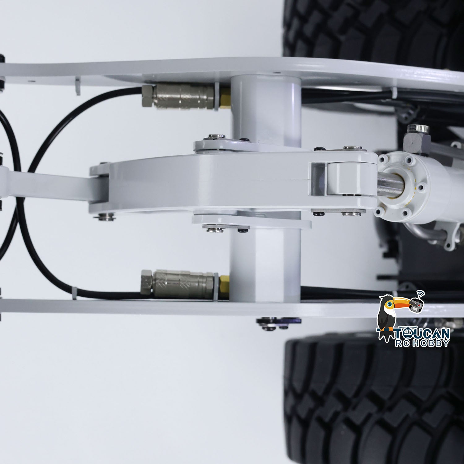 1/14 Scale RC Metal Hydraulic Loader WA480 - Remote Control Construction Toy with Quick Coupler, Fork Bucket, Lights & Sound - ST8 Radio System - Perfect for Construction Enthusiasts and Kids Outdoor Play