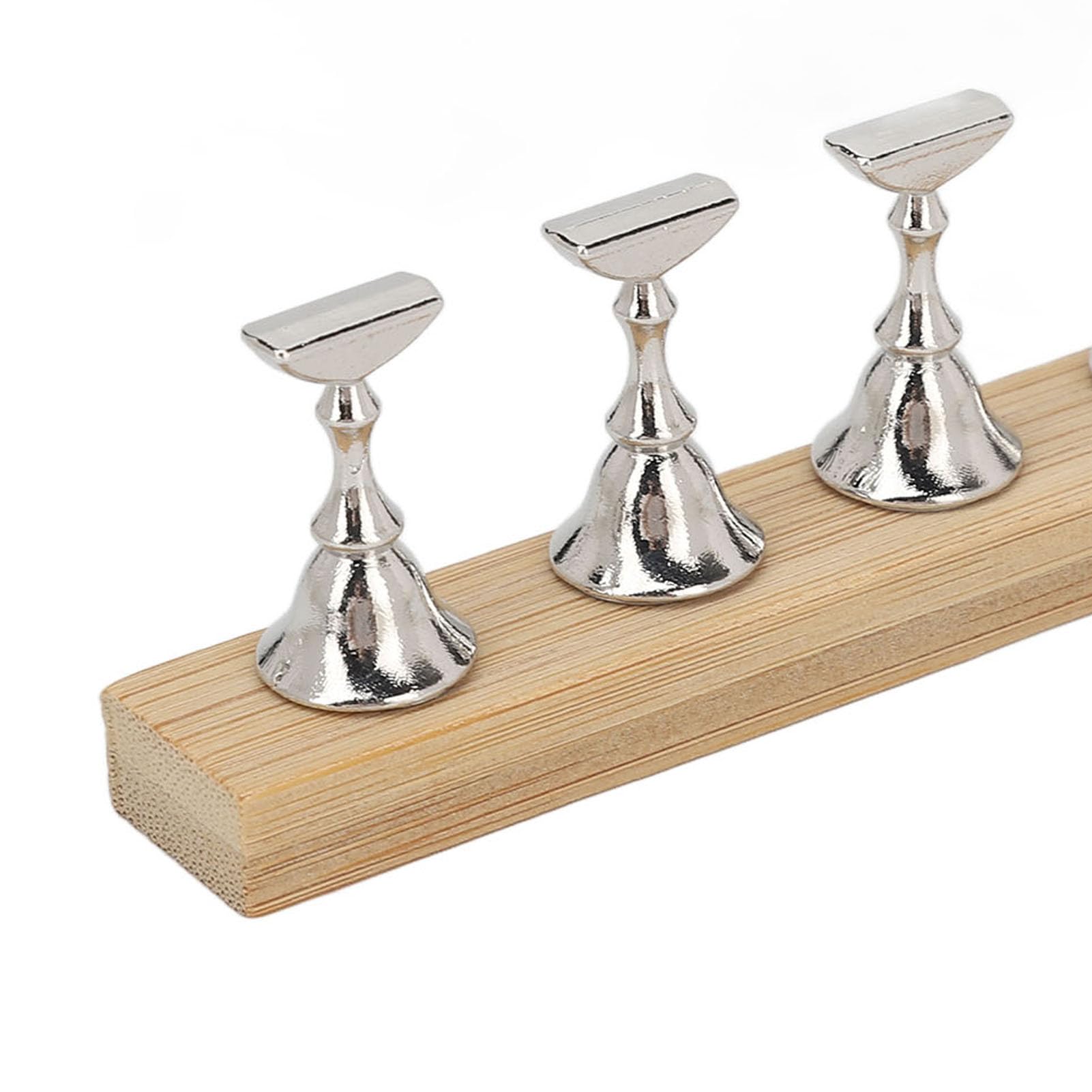 Professional Magnetic Nail Art Holder & Manicure Training Stand - Nail Design Practice Display for DIY Salon, Home Use & Nail Technician Practice