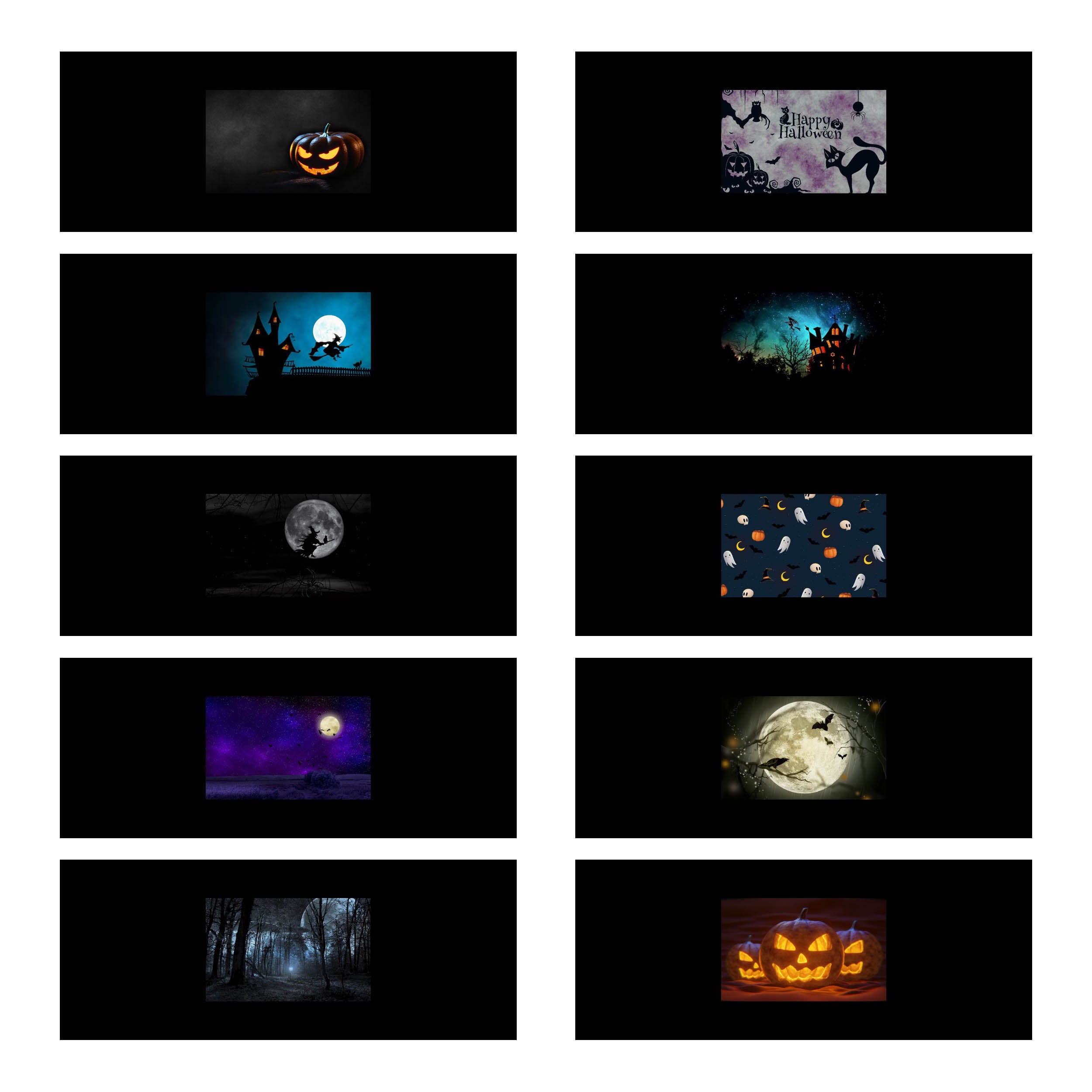 GODOX AK S02 Halloween Themed Transparency Slide Set for AK R21 Projector - Spooky Home Decor & Party Projection Accessories