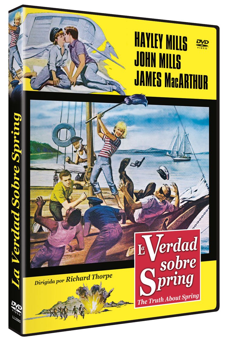 The Truth About Spring (1965) - PAL Import DVD from Spain - Classic Romantic Adventure Movie for Film Collectors & Vintage Cinema Lovers