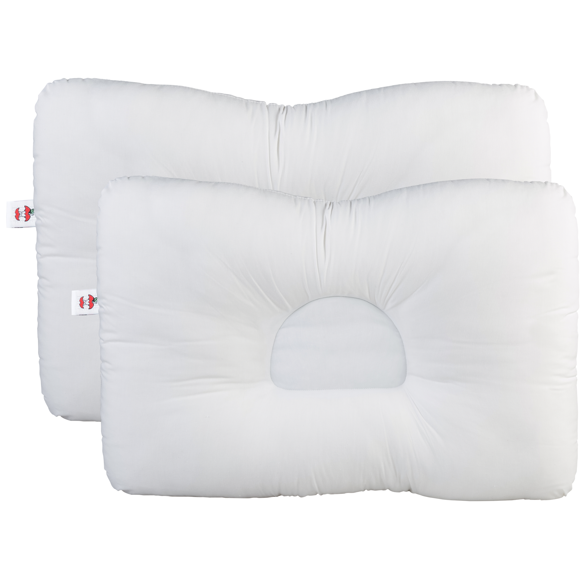 D Core Cervical Support Pillow - Orthopedic Memory Foam Neck Pillow for Pain Relief, Improved Sleep & Posture - Perfect for Side, Back & Stomach Sleepers, Travel & Home Use