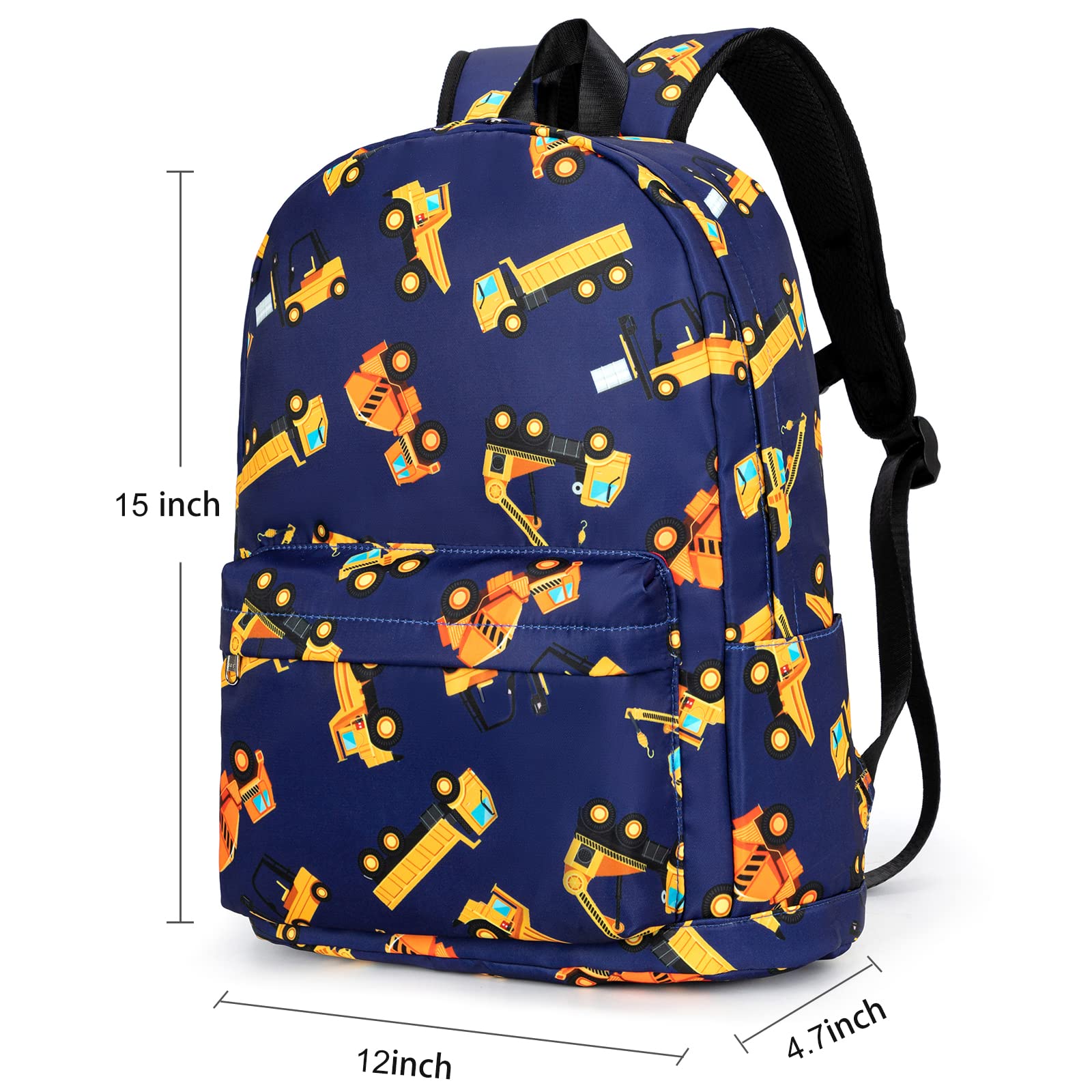 Bluboon Kids Backpack for Preschool & Kindergarten - Lightweight School Book Bag with Lunch Box for Boys & Girls - Perfect for Elementary Students, Daycare, Travel & Outdoor Activities