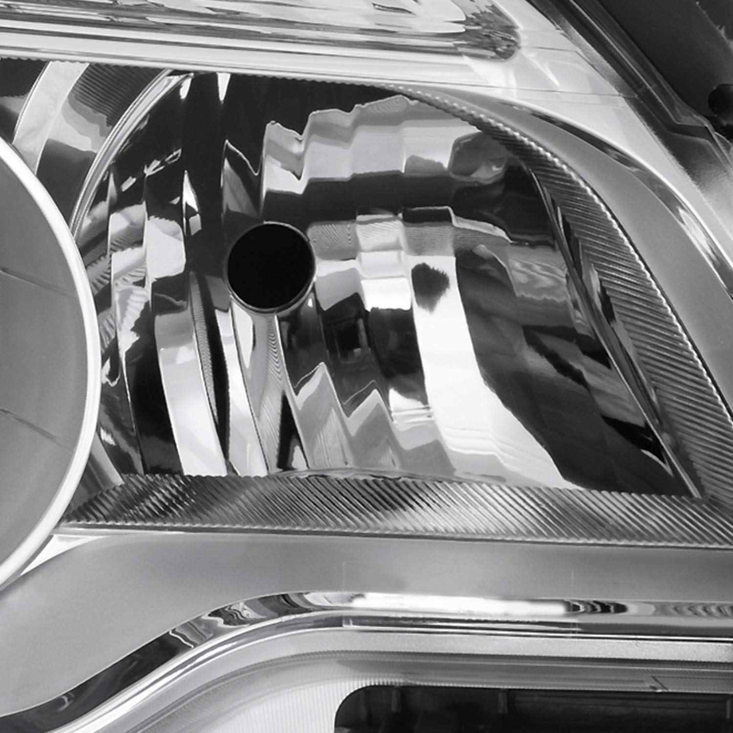 AKKON Replacement Projector Headlight Assembly - Right Passenger Side for 2010-2015 Chevy Equinox LTZ | Durable LED Headlights for Night Driving & Enhanced Visibility