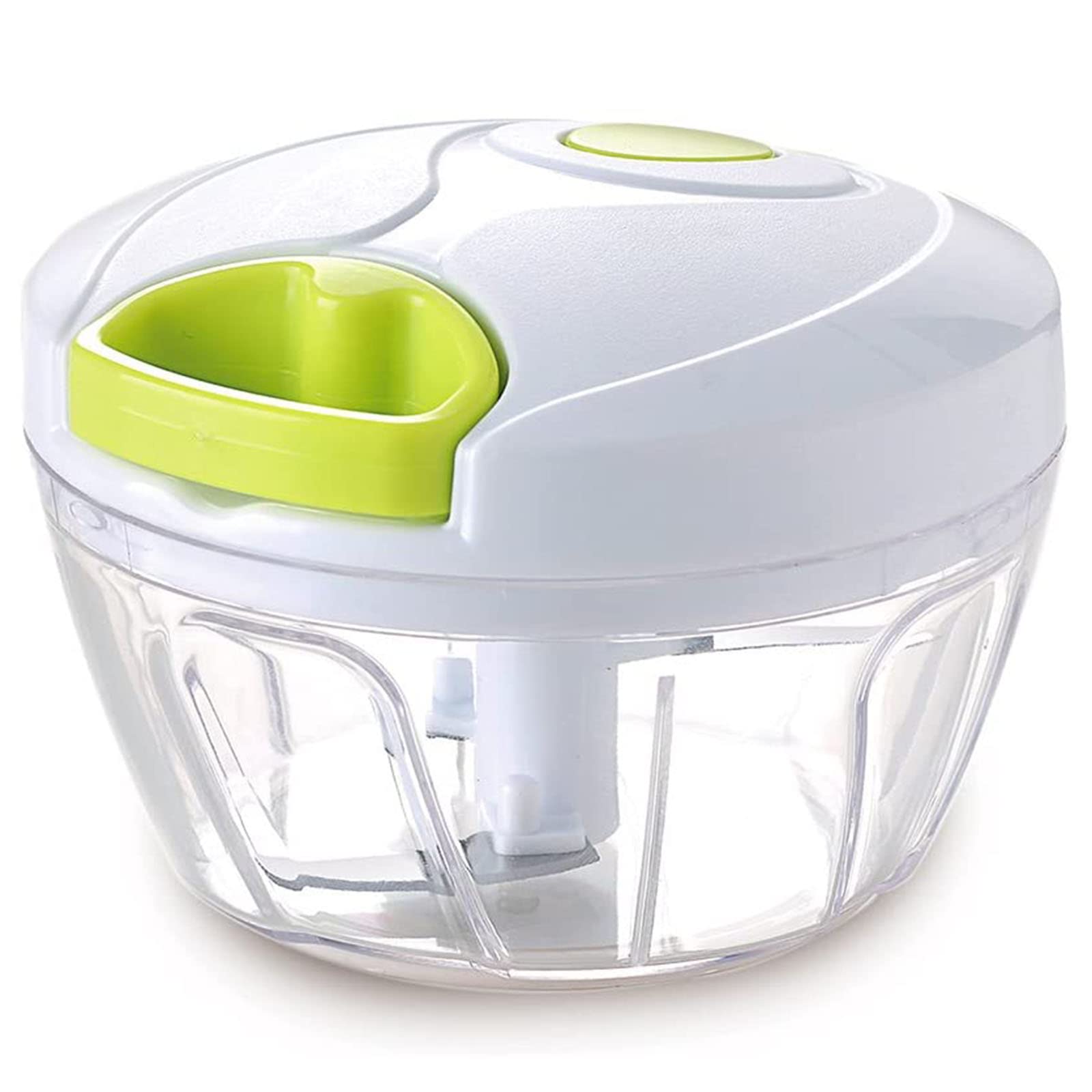 Manual Food Chopper - Hand Pull Vegetable Fruit Nut Onion Mincer Blender Mixer & Food Processor | Perfect for Meal Prep, Salad Making & Quick Cooking