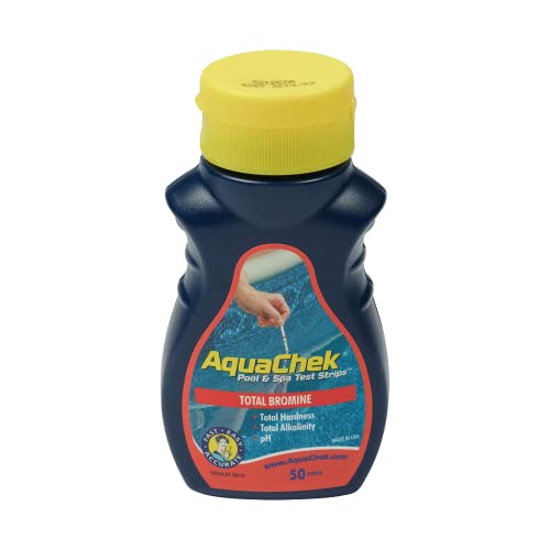 AquaChek Pool & Spa 6-in-1 Test Strips | Accurate Water Testing for Chlorine, pH, Alkalinity & More | Perfect for Swimming Pools, Hot Tubs & Spa Maintenance