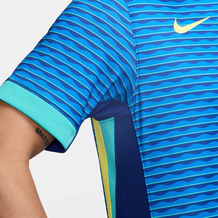 Nike Brazil 2024/25 Away Men's Soccer Jersey - Authentic Football Shirt for Fans & Players - Perfect for Matchdays, Training & Casual Wear