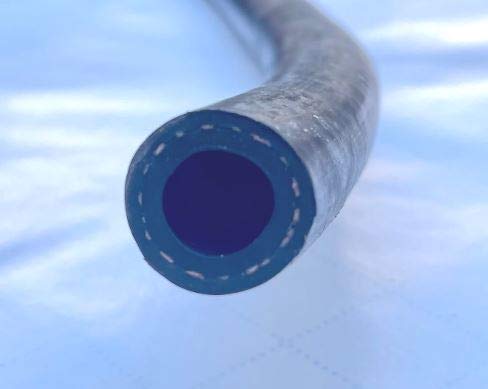 1/2 Inch ID Self Sinking Weighted Air Hose - 100 Feet SBR Rubber Durable Water Hose for Scuba Diving, Aquariums & Pond Aeration - Heavy Duty Underwater Air Supply Tube