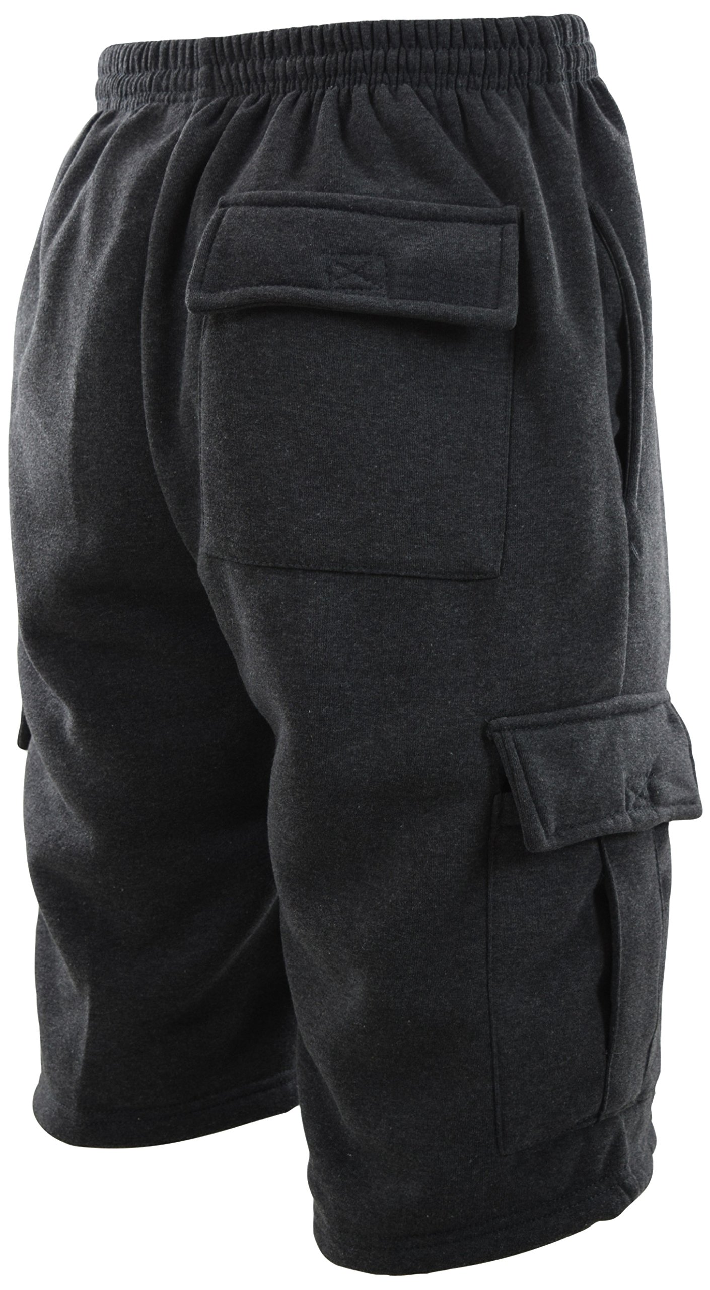 Men's Cargo Sweat Shorts - Comfortable & Stylish Casual Shorts with Pockets (Sizes M to 5XL) - Perfect for Gym, Running, Hiking & Outdoor Activities