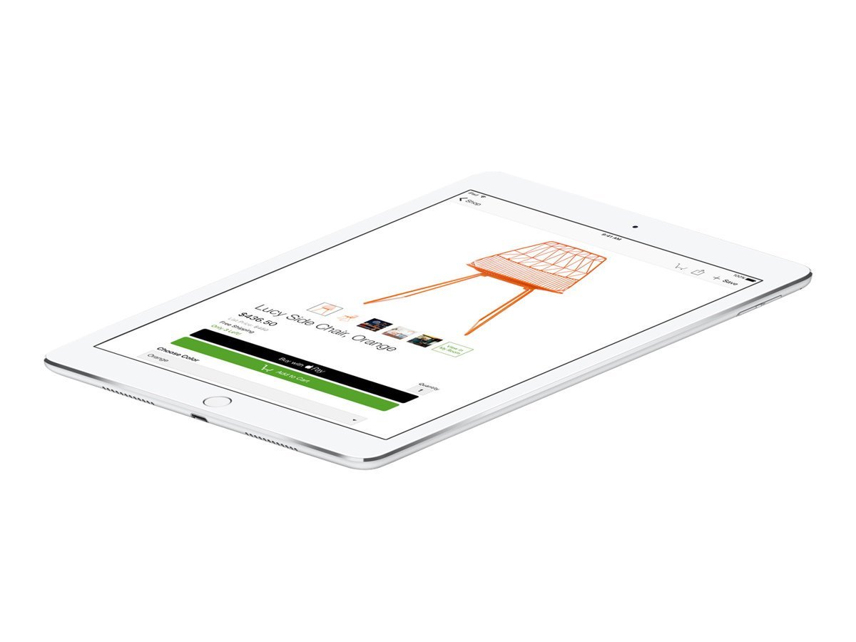 Apple iPad Pro 9.7-inch (128GB, Wi-Fi, Silver) - Certified Refurbished - Perfect for Work, Study & Entertainment