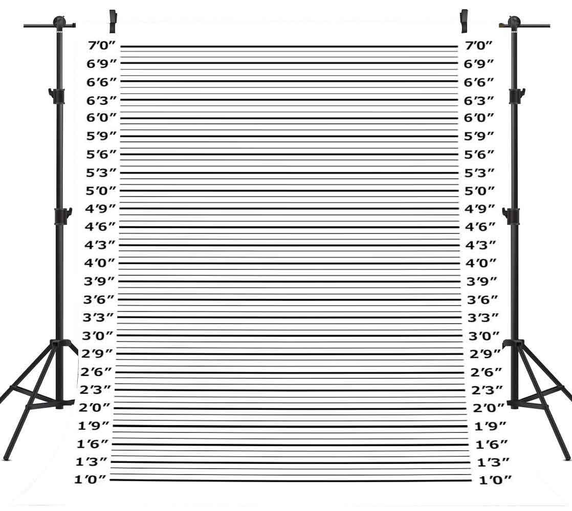 5x7ft Mugshot Backdrop - Police Lineup & Prison Theme Photography Background for Bachelorette Parties, Birthday Celebrations & Themed Events - Durable Photo Booth Props (LSFH634) - Perfect for Crime Scene Parties, Jailhouse Themes & Funny Group Photos