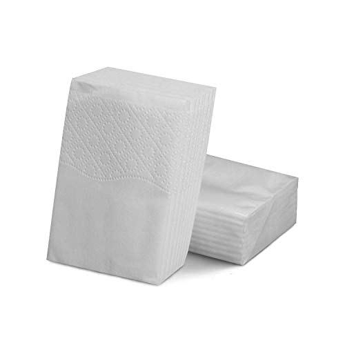 Premium Non-Woven Pocket Tissue Paper for Travel - Soft & Strong White Facial Tissues (10 Pack) - Perfect for On-the-Go, Office, Gym & Daily Essentials