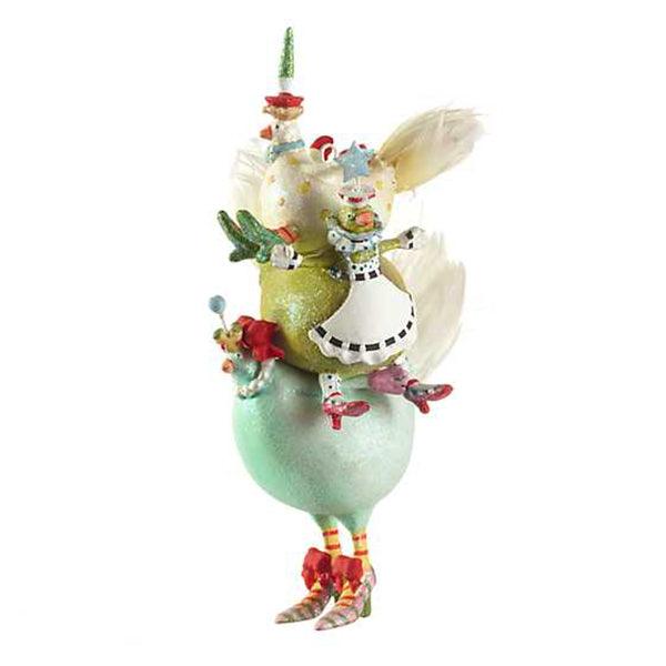 12 Days of Christmas 3 French Hens Ornament - Handcrafted Holiday Decor by Patience Brewster - Perfect for Christmas Tree, Gift Exchange & Festive Home Decor