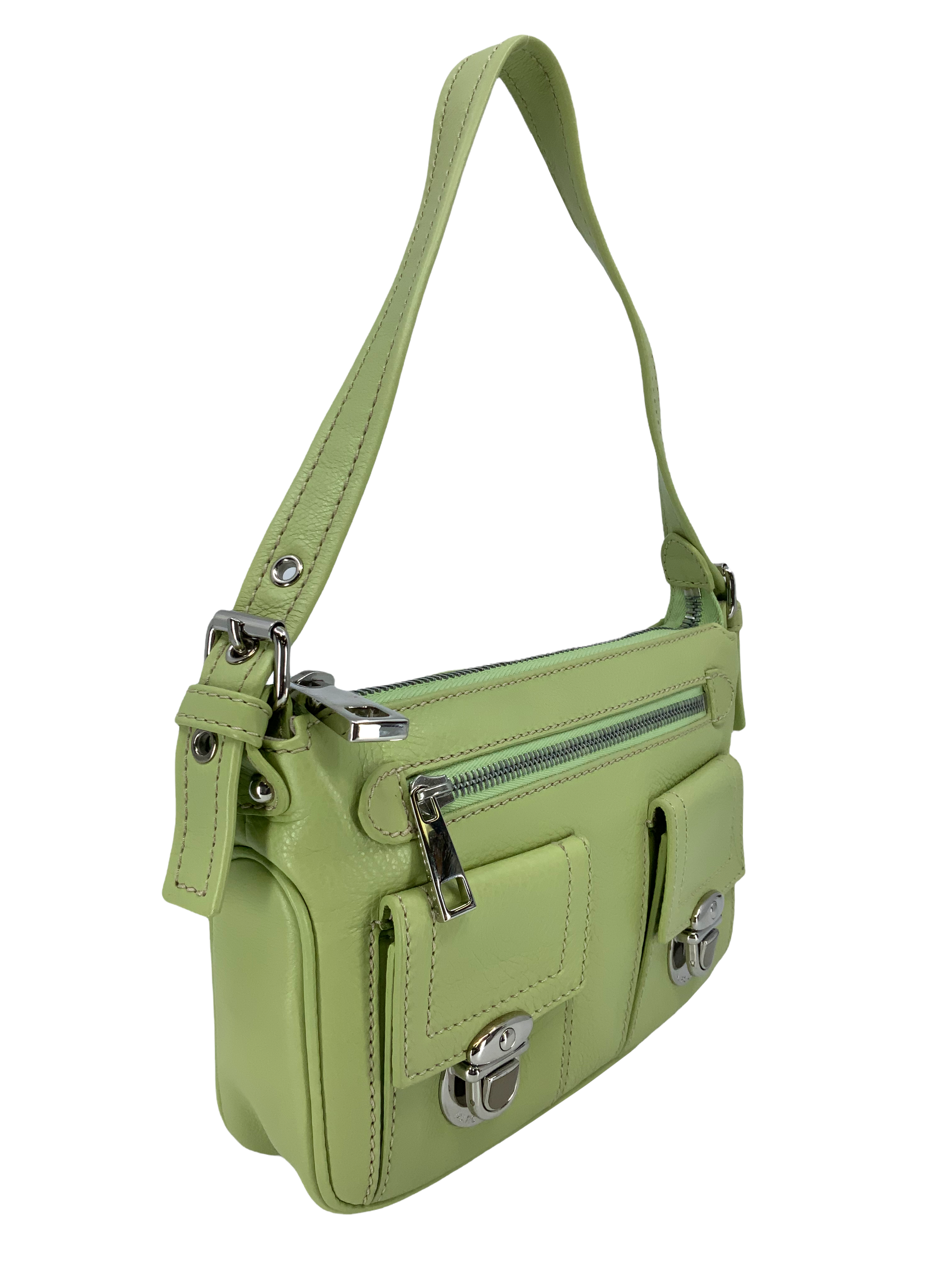 Marc Jacobs New Cammie Calfskin Small Shoulder Bag - Stylish Leather Crossbody Purse for Women | Perfect for Work, Travel & Everyday Use