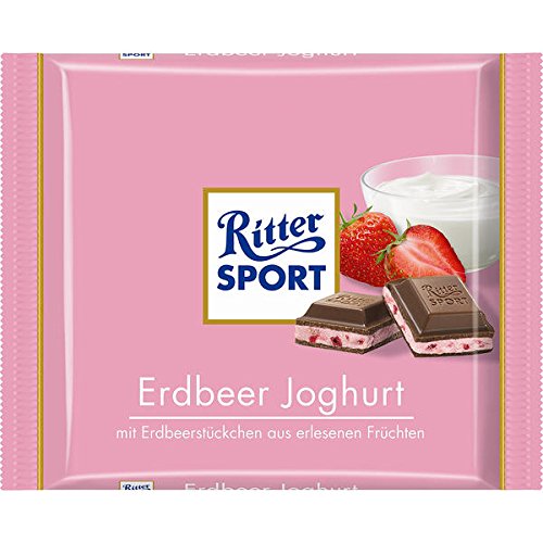 Ritter Sport Chocolate Gift Set - 24 Pack (100g Each) - Premium Assorted Flavors for Gifting, Parties & Snacking
