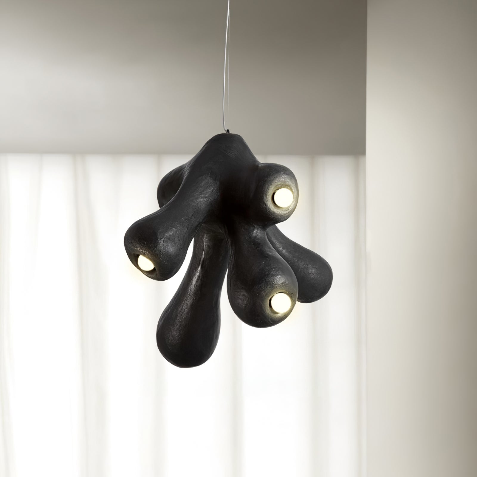 Fertility Pendant Lamp - Modern Boho Hanging Light for Bedroom, Nursery & Meditation Space | Fertility Symbol Home Decor for Positive Energy & Spiritual Healing