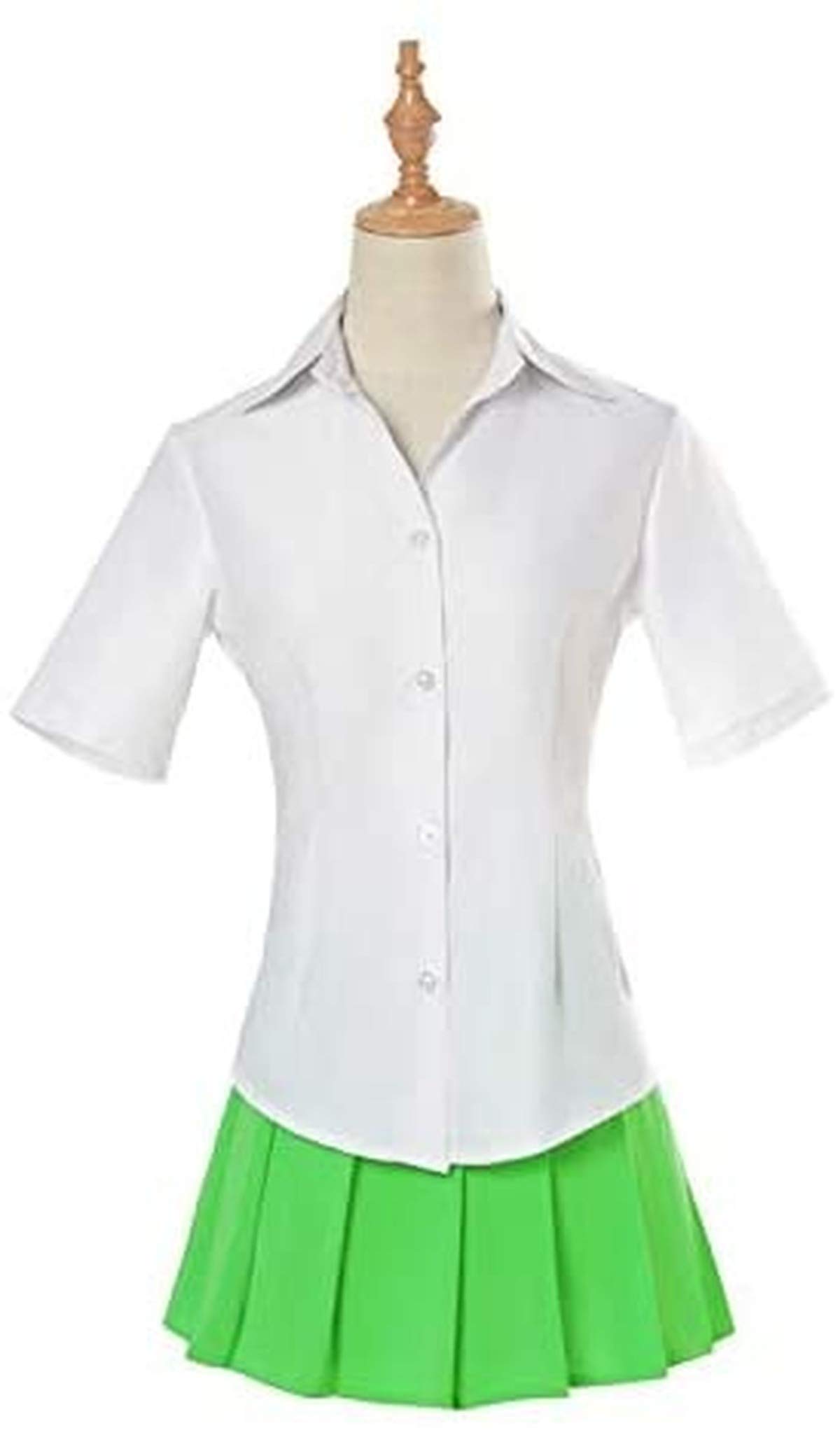 The Quintessential Quintuplets Nakano Yotsuba Cosplay Costume - Anime School Uniform Summer Dress Full Set for Conventions & Cosplay Events