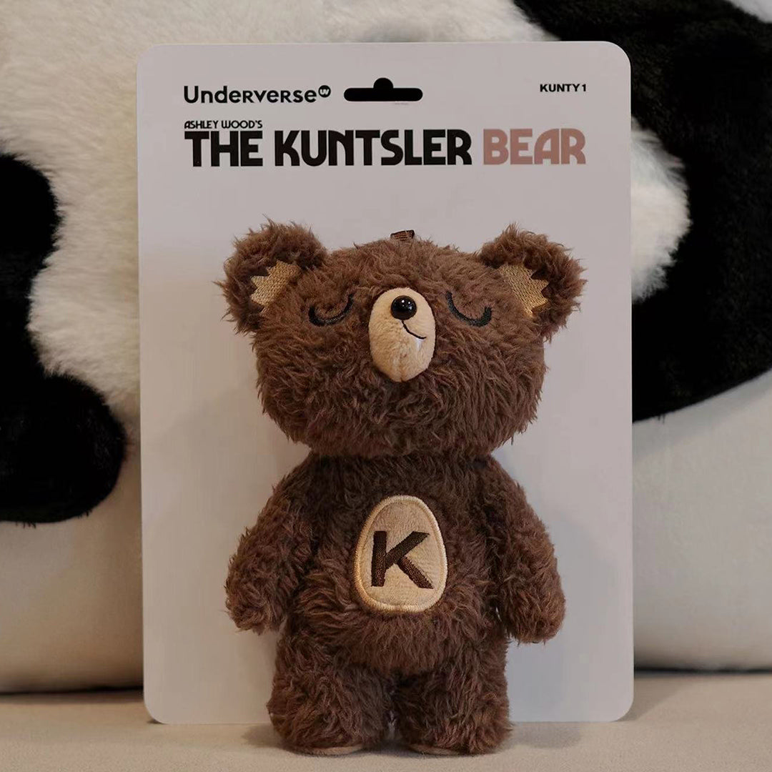 POP MART Underverse The Kuntsler Bear Plush Collectible Toy - Cute Stuffed Animal for Anime Fans, Gift for Collectors & Home Decor for Bedroom/Office