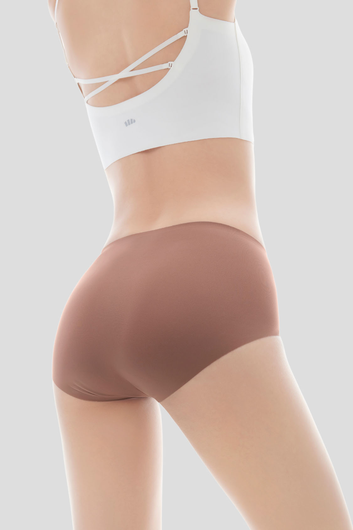 Bare Women's No W Seamless Sports Briefs - Comfortable Workout Underwear for Yoga, Running & Gym - High Waist Breathable Panties for Active Women