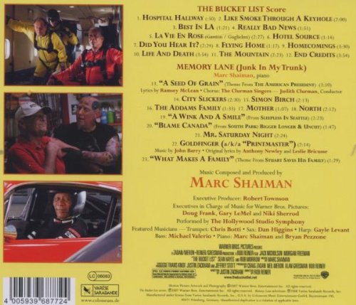 Bucket List (Original Soundtrack) - Perfect for Road Trips, Relaxation & Movie Nights