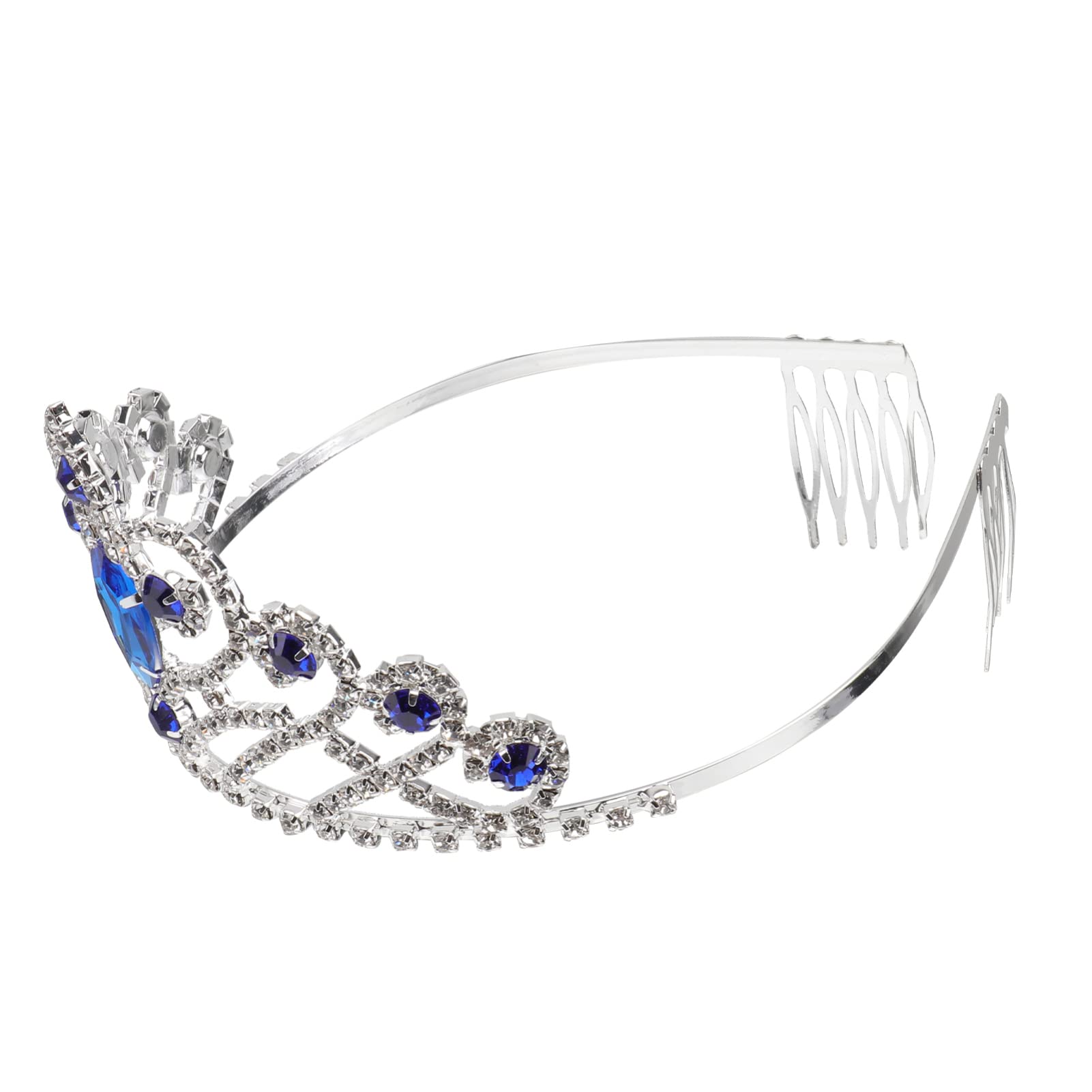 Sparkling Crystal Wedding Tiara for Bride - Elegant Bridal Headpiece for Weddings, Birthday Parties & Special Events