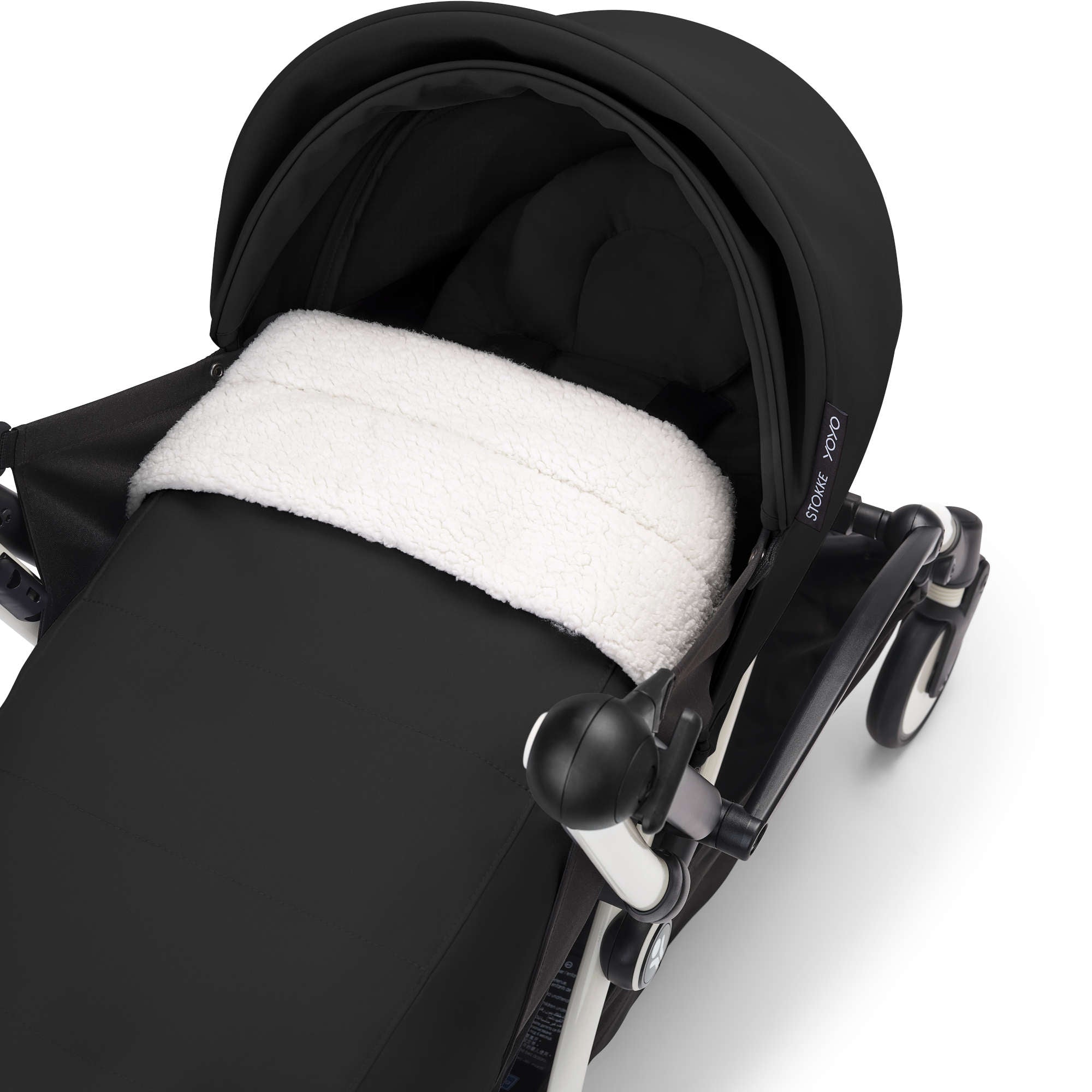 Stokke YOYO 0+ Newborn Baby Stroller - Lightweight Compact Travel Stroller for Infants & Toddlers - Perfect for Air Travel, City Walks & Everyday Use