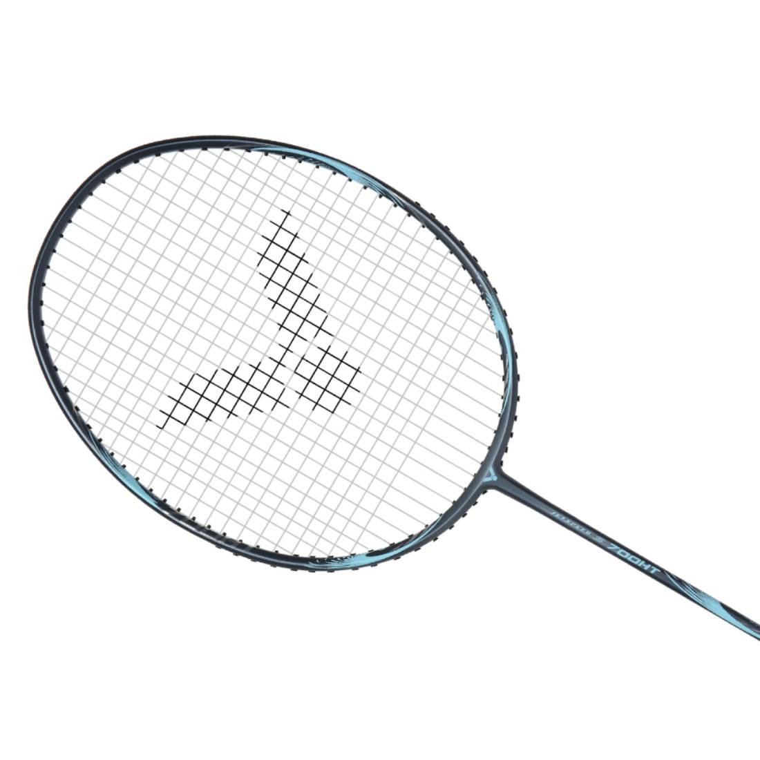 Victor JetSpeed 700HT Badminton Racket - Factory Strung with High Tension for Competitive Play | Perfect for Tournaments & Professional Training