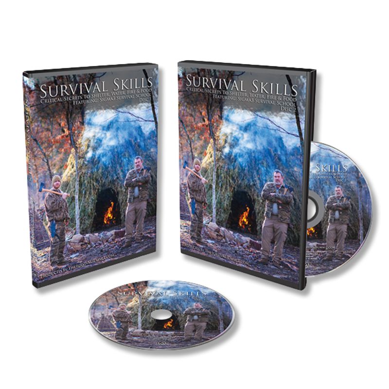 Survival Skills Training DVD or USB - Essential Outdoor & Emergency Preparedness Guide for Camping, Hiking & Disaster Readiness