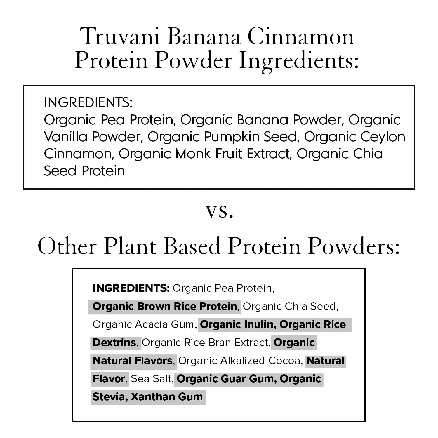 Truvani Vegan Pea Protein Powder - Banana Cinnamon Flavor | 20g Organic Plant-Based Protein per Serving | 10 Travel Packets | Keto, Gluten-Free & Dairy-Free | Low Carb, No Added Sugar | Perfect for Smoothies, Post-Workout Recovery & On-the-Go Nutrition