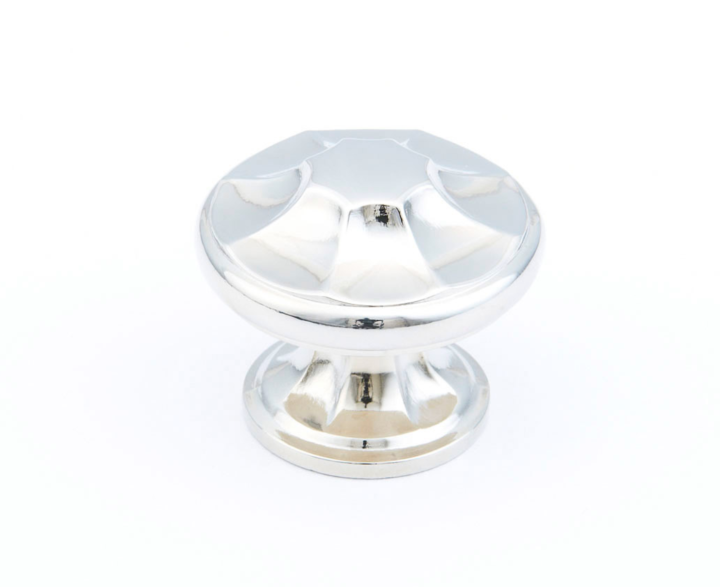 Elegant Polished Nickel Cabinet Knobs & Drawer Pulls - Premium Hardware for Kitchen, Bathroom & Furniture Upgrade (Set of 10) - Perfect for Modern Home Renovation & DIY Projects