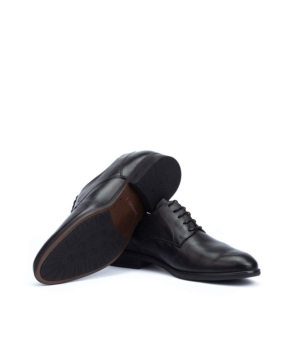 PIKOLINOS Men's Bristol Leather Lace-Up Shoes – Stylish & Comfortable Dress Shoes for Work, Office & Formal Occasions