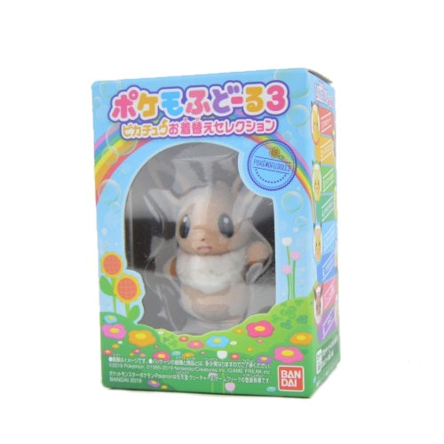 Pokemon Pokemofu Vol. 3 Dress Up 3 Inch Flocked Fuzzy Figure - Cute Collectible Toy for Kids & Fans | Perfect for Display, Gifts & Pokemon-Themed Parties