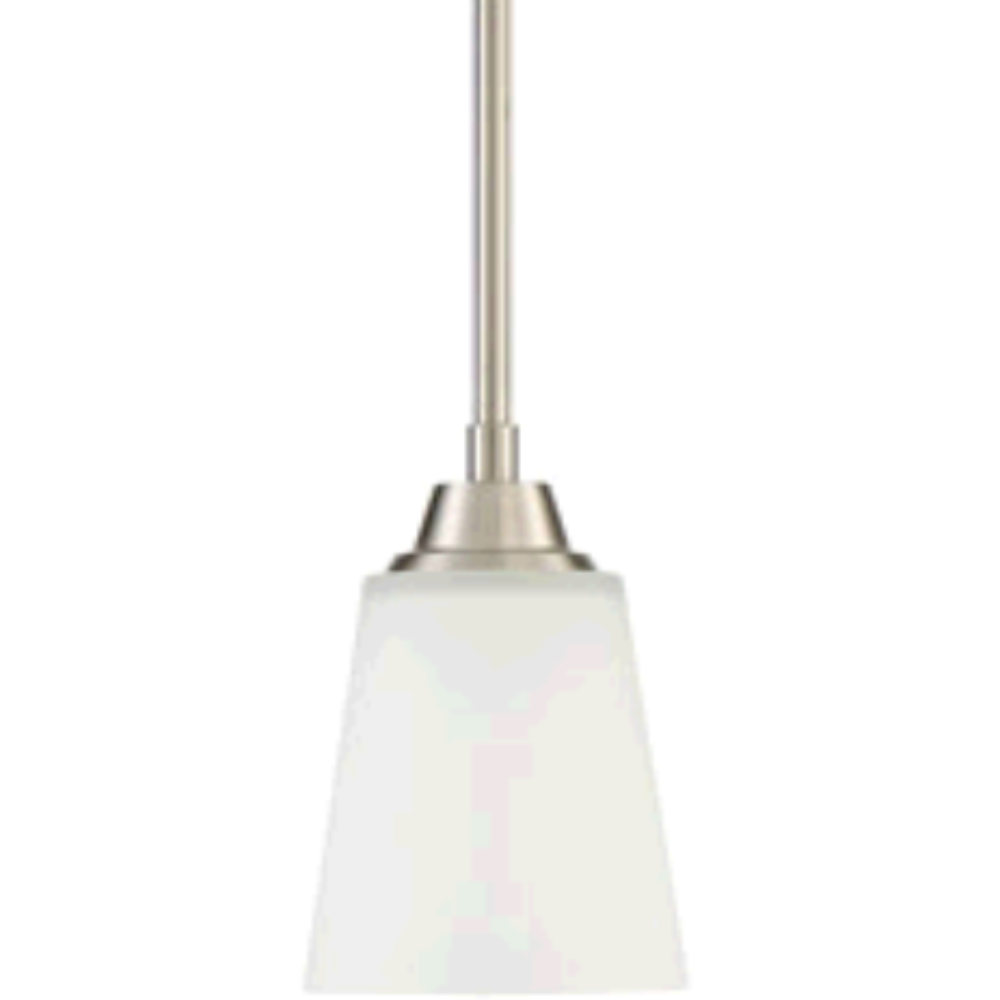 Venice Mini Pendant Light - Elegant Glass Ceiling Fixture for Kitchen Island, Dining Room & Bedroom Lighting Decor