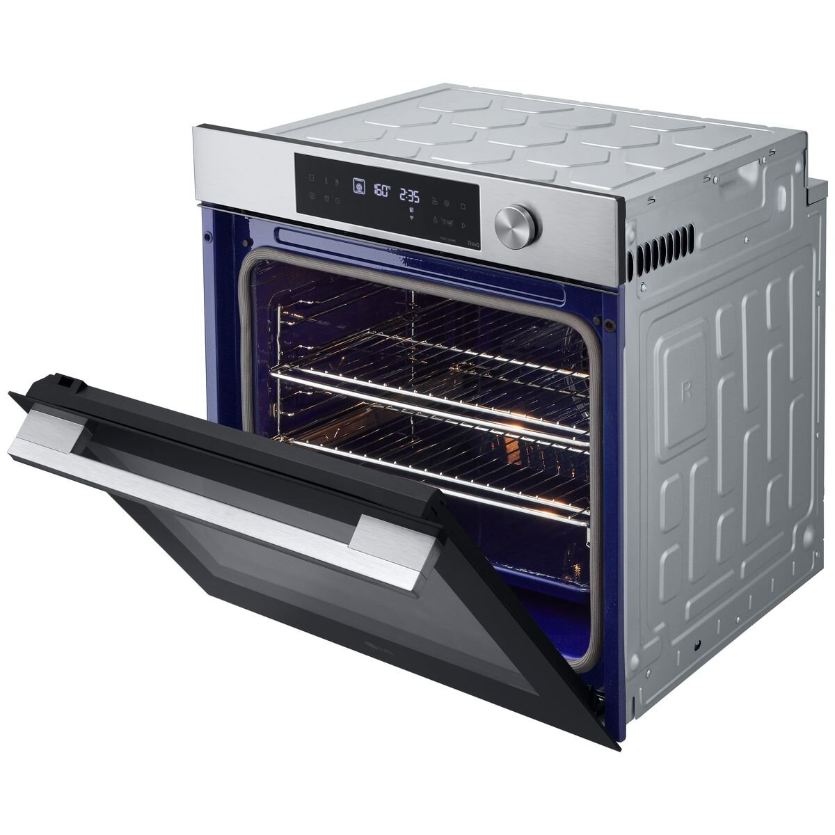 LG 60cm InstaView Series 7 Pyrolytic Self-Cleaning Oven with Stainless Steel Design - BO607G1S4 - Perfect for Modern Kitchens, Baking, Roasting & Family Cooking