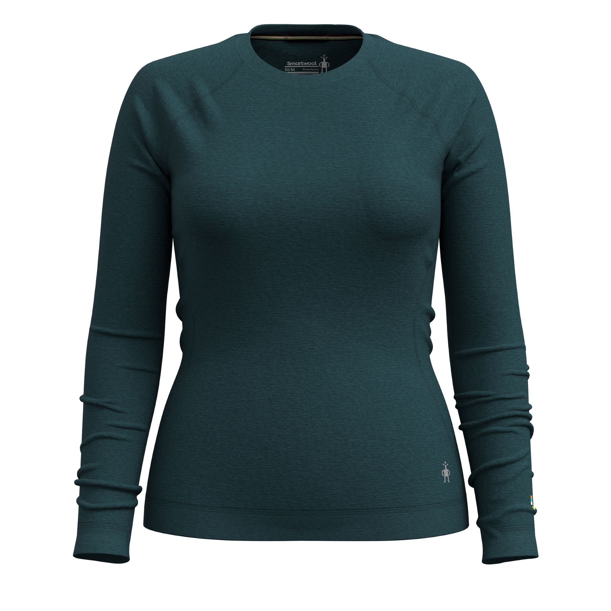 Premium Women's Merino Wool Thermal Base Layer - Classic Crew Neck for Cold Weather Hiking, Skiing & Winter Outdoor Activities