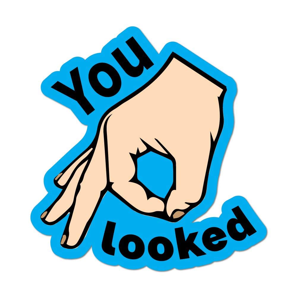 Funny Car Sticker Decal - Hilarious Joke Prank for Friends - Perfect for Bumper, Window & Laptop Decoration - Great Gift Idea for Car Enthusiasts