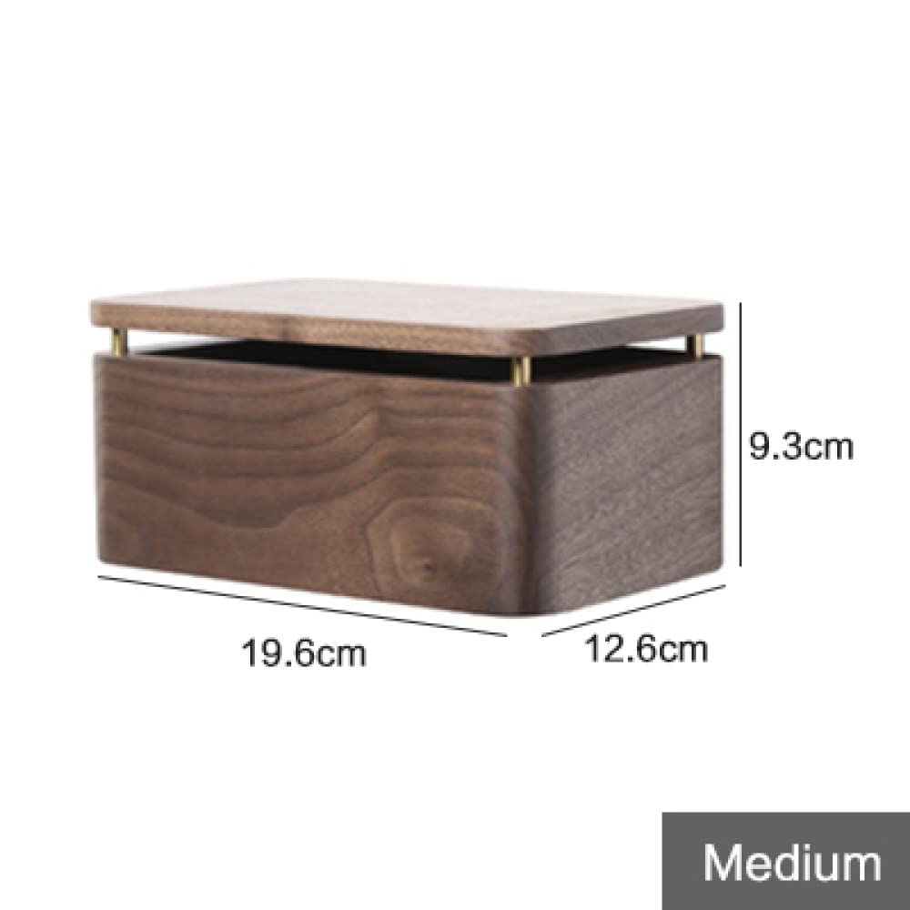 Wooden Wall-Mounted Toilet Paper Holder & Towel Rack - Bathroom Storage Organizer for Home, Office, and RV Use
