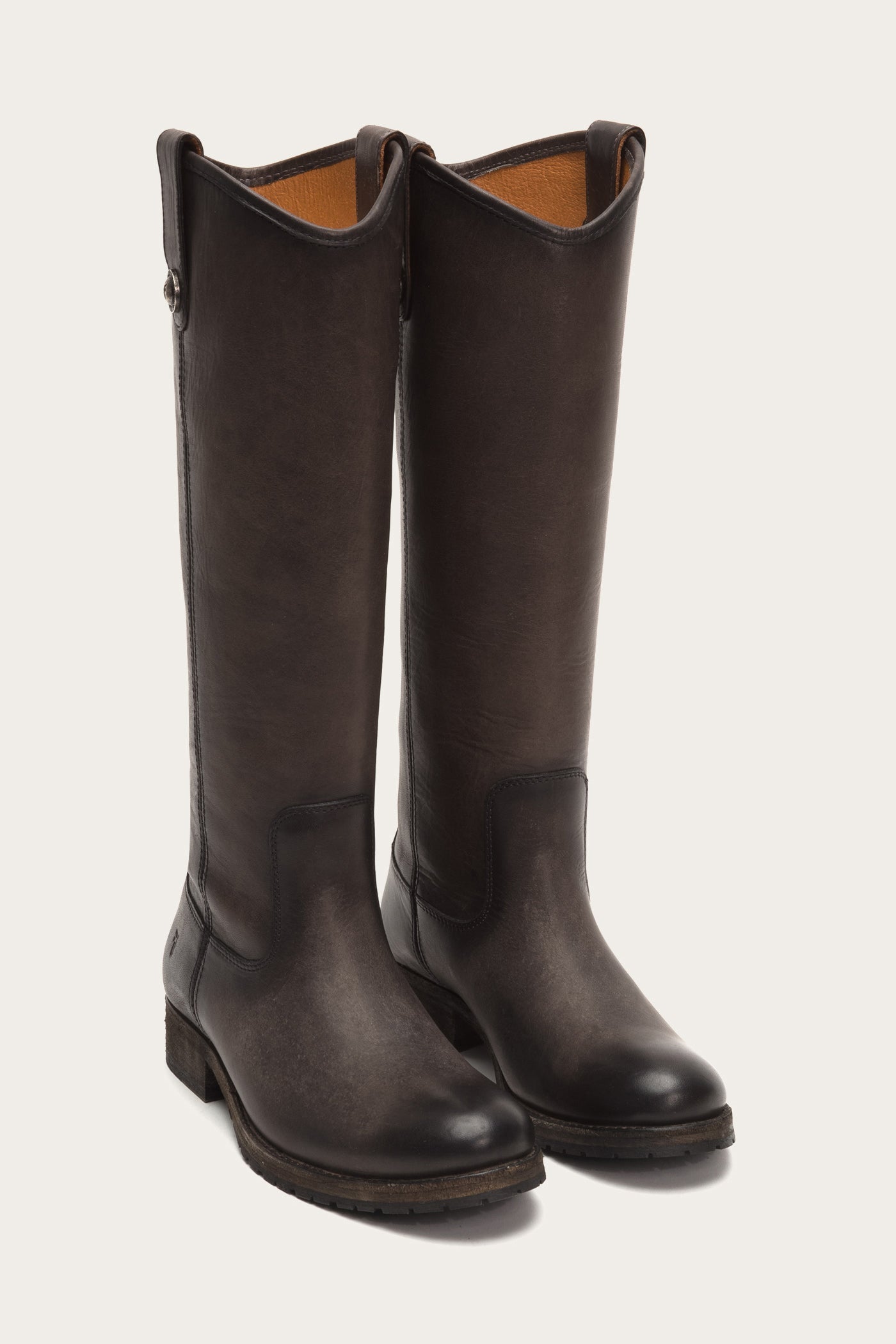 Melissa Button Lug Tall Boots - Vintage & Pre-Loved Women's Ankle Boots for Fall & Winter Fashion | Perfect for Casual Outfits, Date Nights & Office Wear