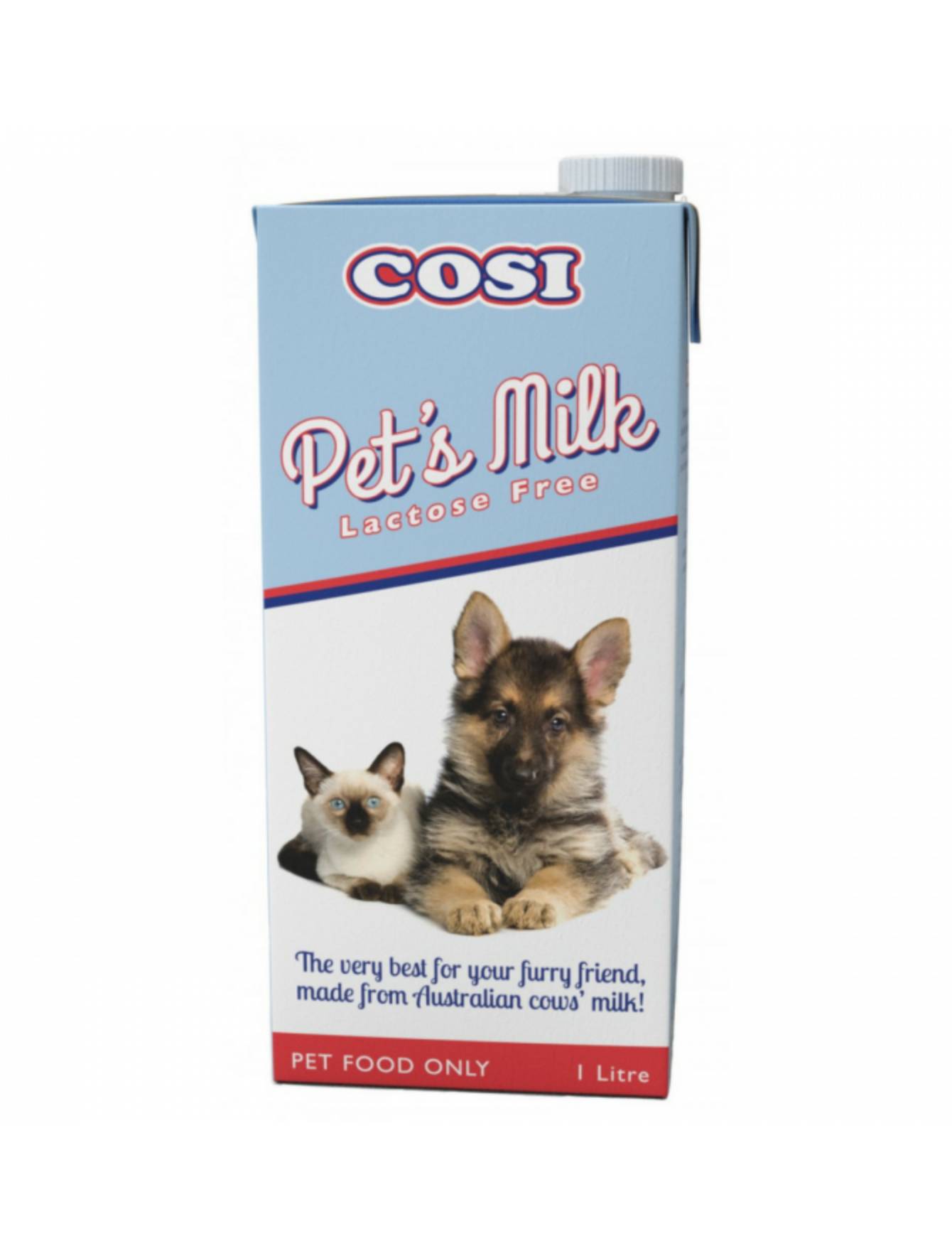 Lactose-Free Pet Milk for Dogs & Cats - 33oz (1L) | Gentle Digestive Formula for Sensitive Stomachs | Perfect for Puppies, Kittens & Senior Pets | Use for Hydration, Nutrition & Recovery