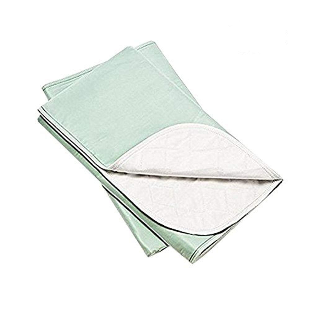 Platinum Care Pads™ 5 Pack - Washable & Reusable Bed Underpads 34x36 Inches (Green) | Incontinence Protection, Pet Training Pads for Dogs Cats & Rabbits | Ideal for Home Care, Elderly Care & Pet Owners