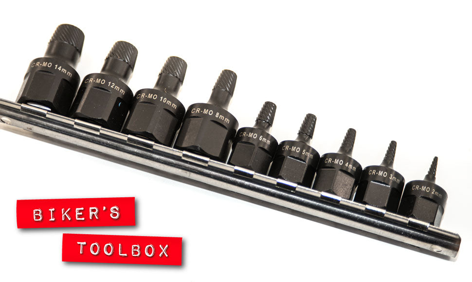 9 Piece Screw & Bolt Extractor Set - Professional Damaged Screw Remover Kit for Easy DIY Repairs & Automotive Maintenance (Use for Stripped, Rusted or Broken Screws in Wood, Metal & Plastic)