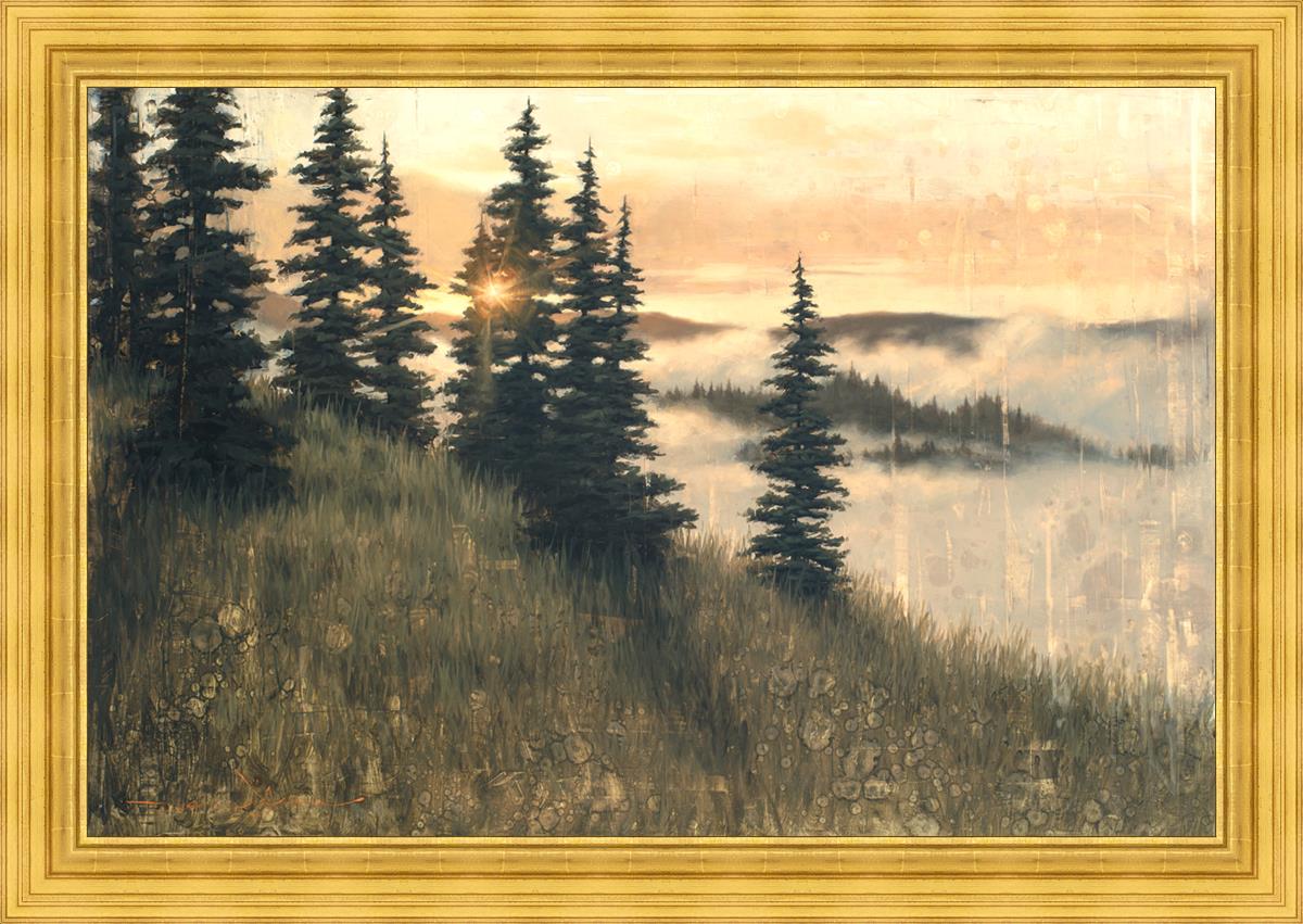 Elegant Large Wall Art Decor - A Moment of Grace Canvas Painting for Living Room, Bedroom & Office | Modern Home Decor