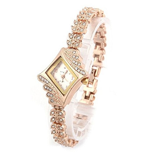 Fashion Crystal Bracelet Watch Strap for Women - Elegant Quartz Watch Band with Adjustable Strap - Perfect for Daily Wear, Office, and Special Occasions