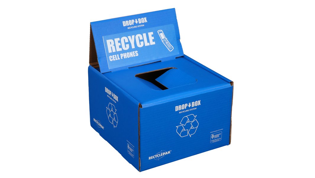 SUPPLY-255 Small Cell Phone Drop Box - Secure & Compact Mobile Device Storage for Retail, Office, and Public Spaces