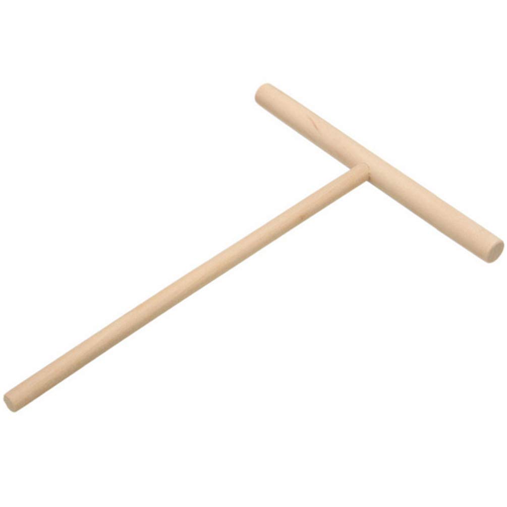 DOITOOL Wooden Pancake Spreader - Dough Distributor for Crepes & Baking