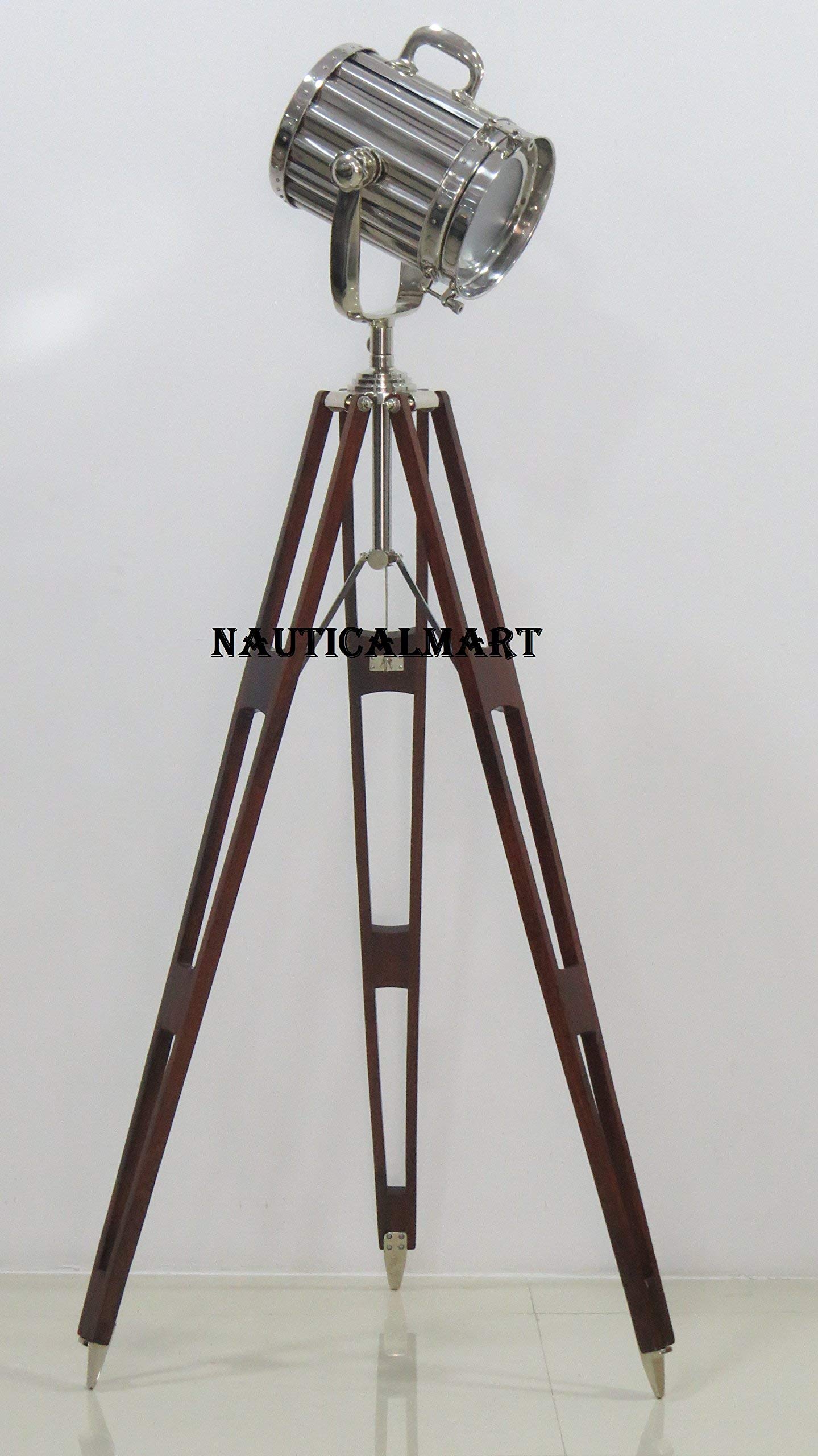 Modern Designer Corner Floor Lamp with Bright Spot Light & Tripod Stand - Perfect for Living Room, Bedroom, or Office Lighting Decor