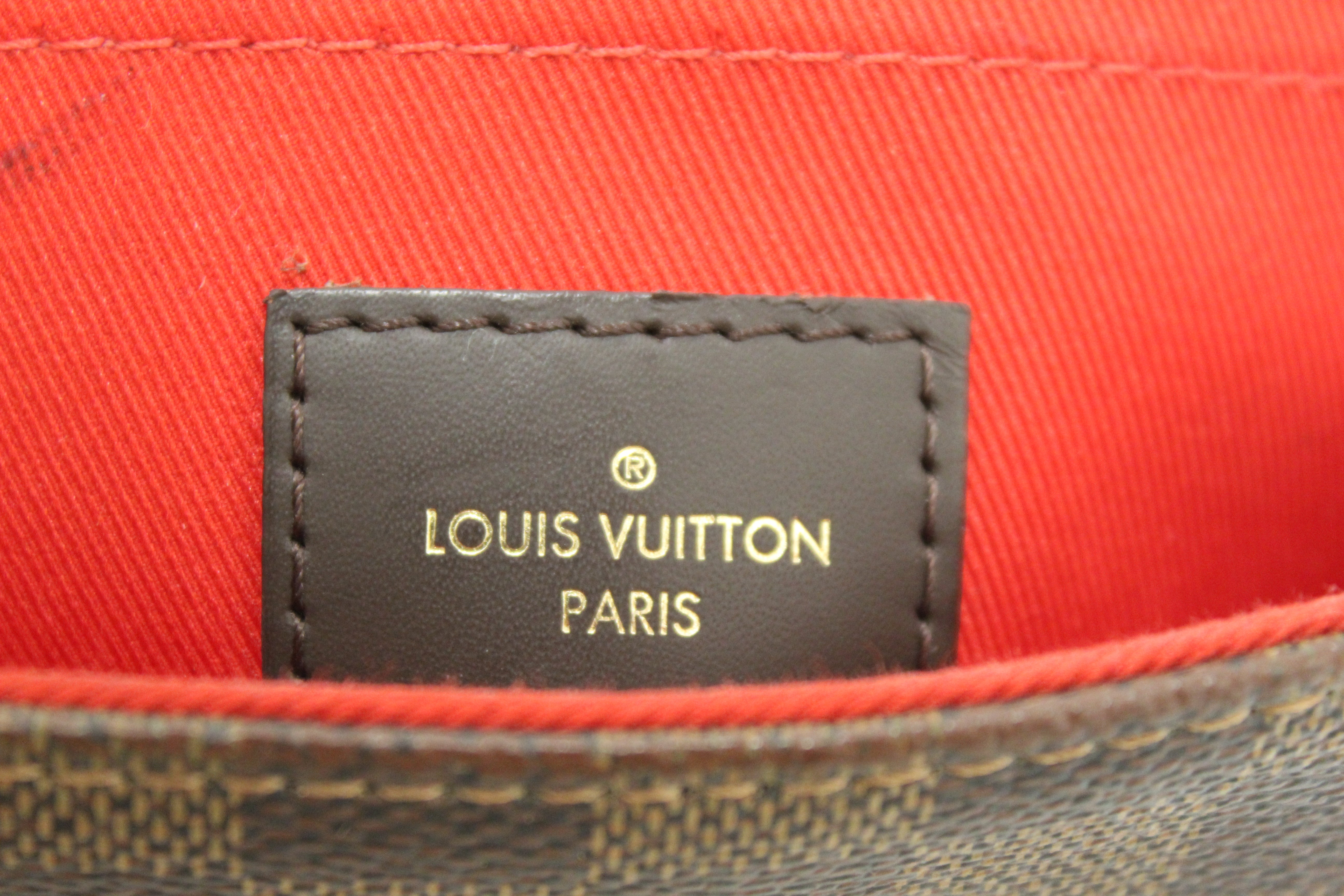 Authentic Louis Vuitton Damier Ebene Croisette Crossbody Bag - Luxury Designer Handbag & Messenger Purse for Women | Perfect for Work, Travel & Everyday Use
